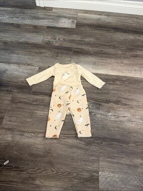 Lila & Jack Baby Halloween Set - Cream & Orange